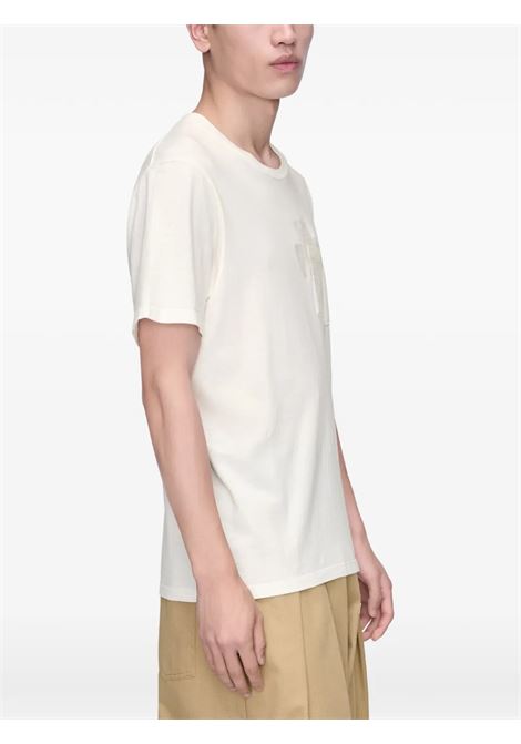 t-shirt taped uomo bianca MAISON MARGIELA | S67GC0048 S24575101